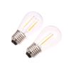 S14 Plastics Led Bulb E27/E26 3V 120V Warm White 2W 1W Shatterproof Lamp Bulbs For String Light Christmas Decoration