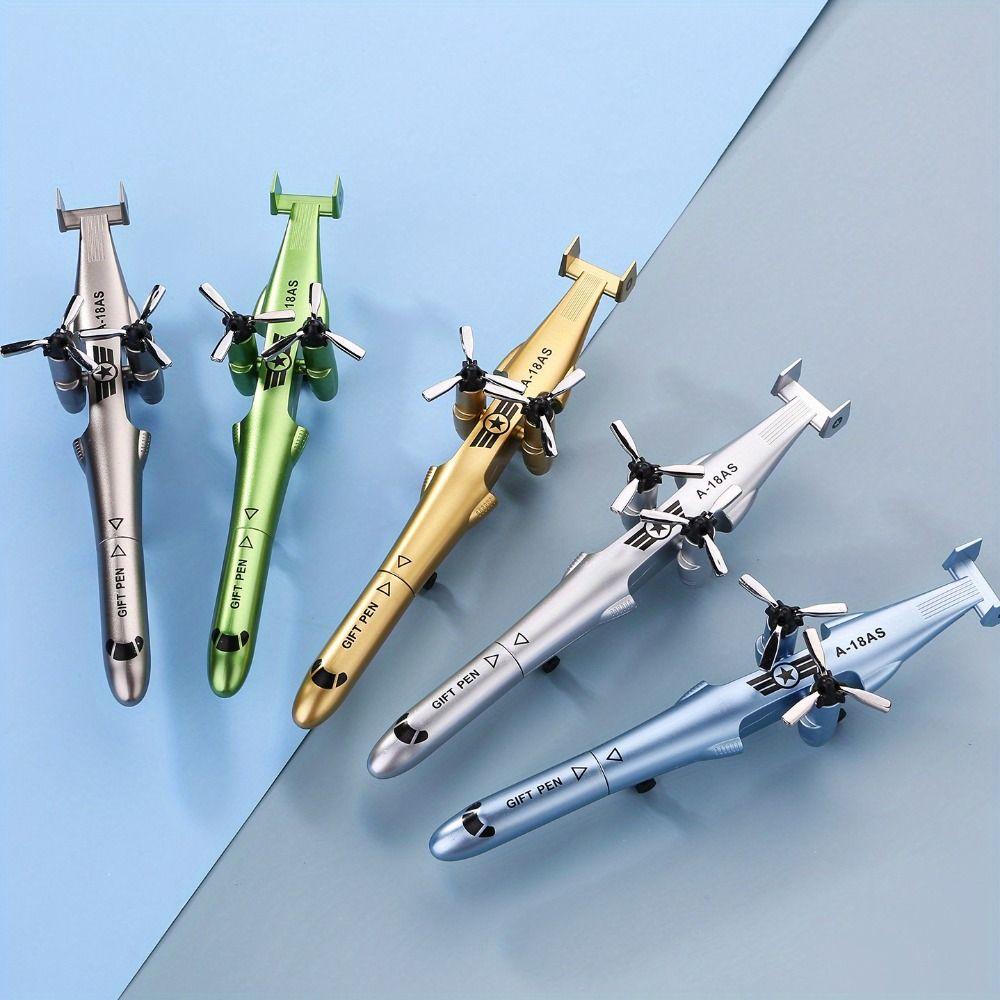 Funny Helicopter Pen Aircraft Ballpoint Pen Vintage Signature Pen Stationery