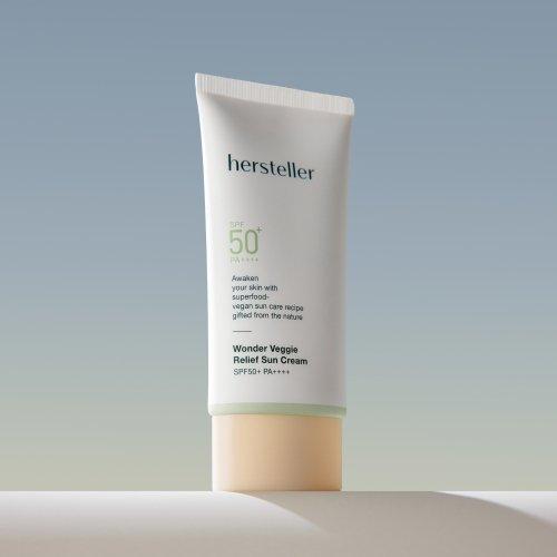 Производитель [Набор из 2 шт.] Wonder Veggie Солнцезащитный крем SPF50+ PA++++ 50 мл Выравнивание тона + Успокаивающий