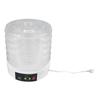 Food Dehydrator Food Grade 350W 50Hz 5 Trays Knob Control Electric Food Dryer Machine with Lid for