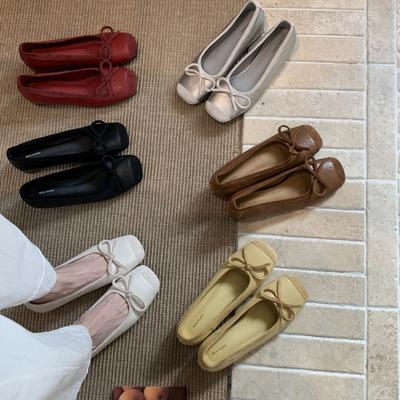 Туфли Мэри Джейн с квадратным носком женские туфли 2025 осень и зима новые замшевые с ремешком с французским юбочным темпераментом одинарные туфли