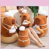 Capybara Bread Chef Style Plush Toy Stuffed Doll Christmas Childrens Day Gift
