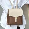 Leather Women's Bag Handbag Women's Niche New High-end Texture Backpack Small Backpack Women's Bag