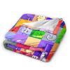 Офис BFDI Inanimate Insanity Все Персонажи Постельное Белье Пледы Фланелевое Покрывало Для Спальни Модная Накидка на Диван-Кровать