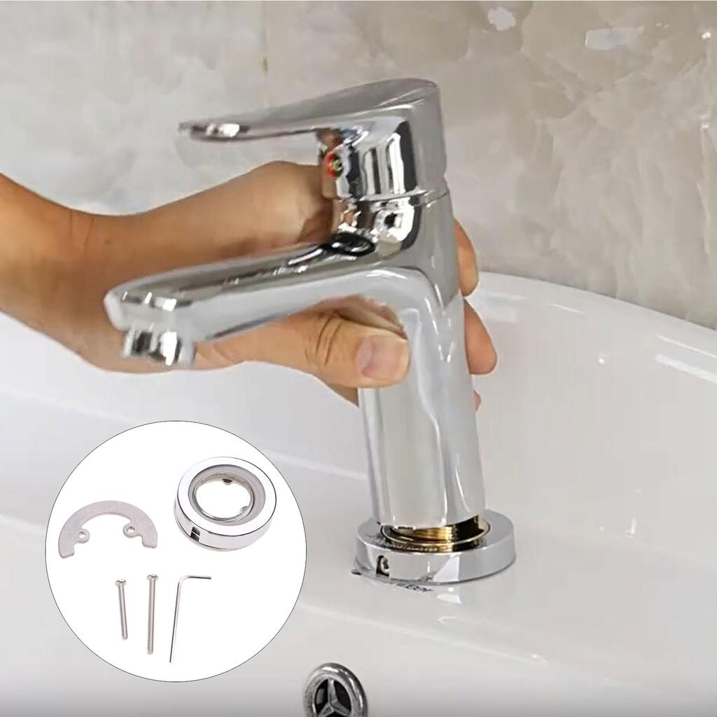 Фиксированное основание смесителя для раковины Основание Фиксирующая гайка Инструмент для быстрой установки и ремонта для трубы Ванная комната Кухня Смеситель для раковины Аксессуар