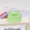 Handmade Resin Hair Clips & Croc Charms with Luminous Bear and Cartoon Designs