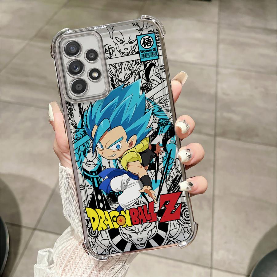 Чехол Dragon Ball Goku Blue DBZ с мягкой обложкой для Samsung Galaxy A16 A33 A22 A32 A13 A23 A23 A12 A35 A24 A25 A34 A14 A15
