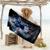 Star Player Kylian Mbappé Beach Towel High Absorbency Quick-Dry Comfortable Lightweight Suitable for Swimming Gym Camping Yoga Vacation