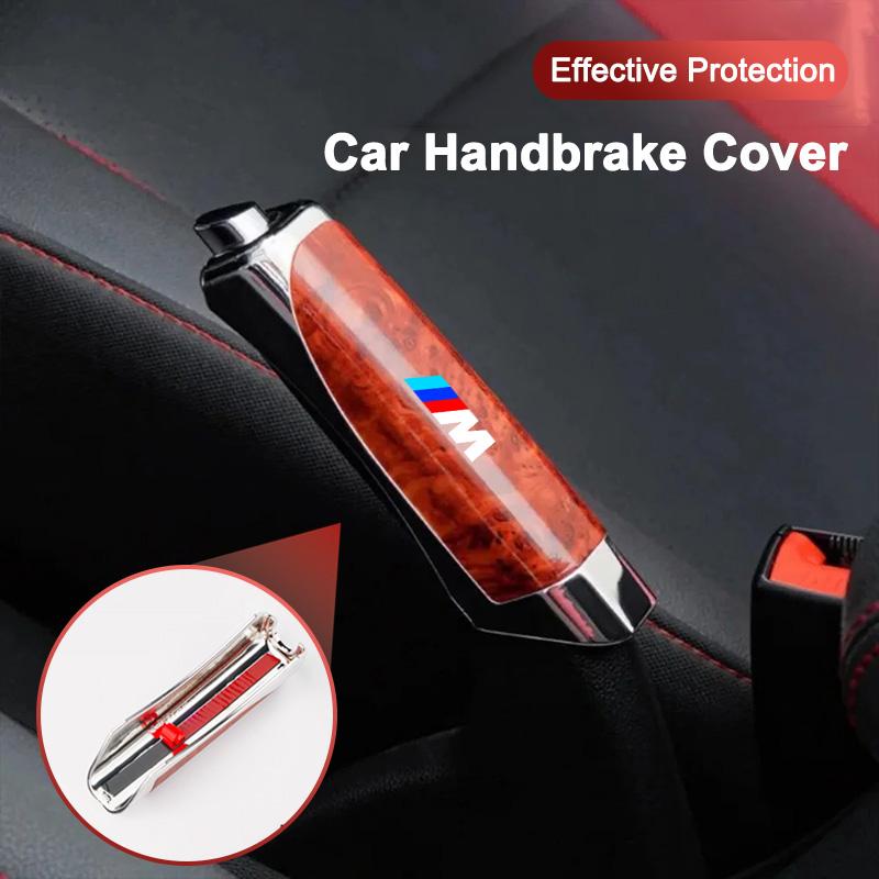 PGTK1 For BMW M F10 F20 E46 E60 E70 E87 E92 E91 E28 X3 X1 X2 X5 X6 High Quality ABS Car Handbrake Grip Cover Anti-slip Protection Case