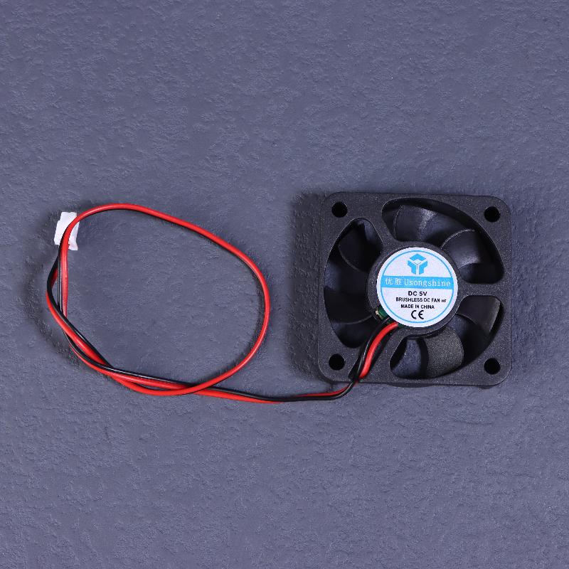 1 шт. Радиатор-охладитель для 3D-принтера, Hotend J-Head, Микроохлаждающий вентилятор 3010 4010 5010, Совместим с 12V 5V 24V, 2-контактный DC-охладитель