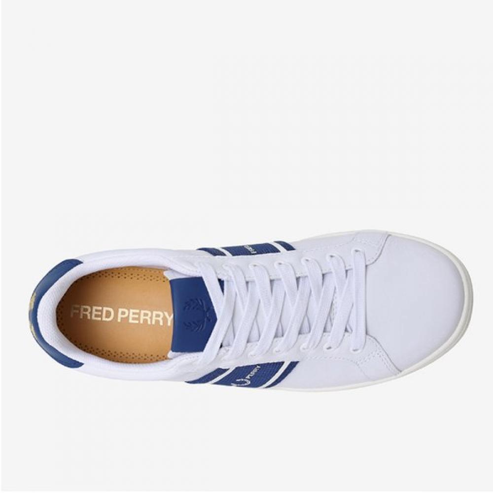 Fred Perry Унисекс Кроссовки B721 Кожаные 23ss