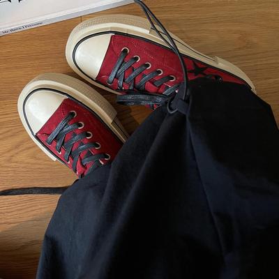 Быстрые волосы! Повседневная обувь на доске женская звезда колледж ветер круглый носок толстая подошва кожа шнуровка низкий верх