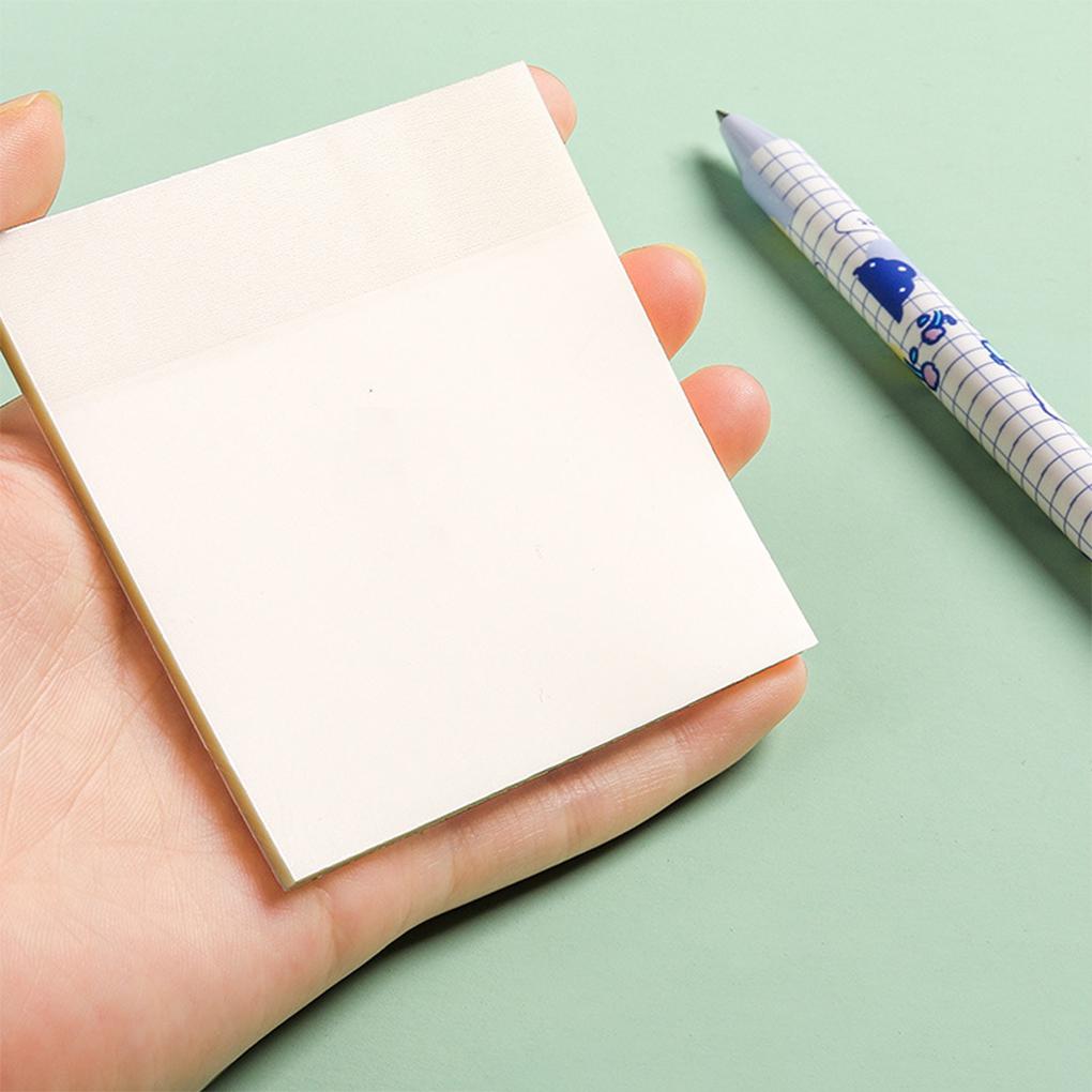 50pack/lot Reusable Transparent Sticky Notes For Easy Indication Safe Ingredients Non-toxic Pen Textbook Colorfast