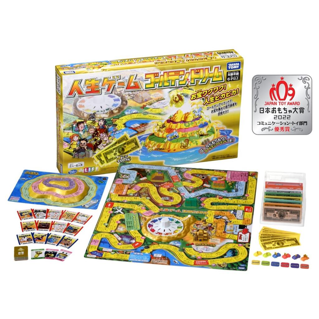 TAKARA TOMY Игра жизни Золотая Мечта