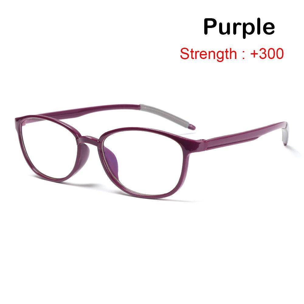 Women Men Comfortable Portable Eye Protection Anti-Blue Light Eyeglasses Ultra Light Frame Reading Glasses