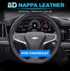 8D Кожаная Наппа Чехол на Руль Автомобиля Для Aveo Bolt Onix Cruze Spark Cavalier Colorado Malibu Автоаксессуары