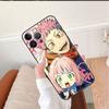 Чехол Spy Family Cartoon для iPhone 13 11 12 Pro Max 7 + XR 8 X 6 6S Plus XS 5 5S SE 2022 13Pro Capa Soft Phone Cover Funda