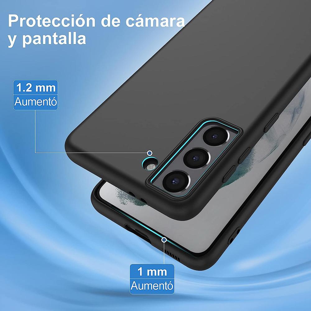 Роскошный Черный Матовый Силиконовый Мягкий Чехол Для Samsung Galaxy S23 S22 S21 S20 FE Note 20 Ultra S9 S8 10 Plus S 9 8 Ультратонкая Крышка