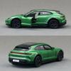 1/36 Porsche Taycan Turbo S Cross Turismo Модель спортивного автомобиля из сплава Литой металл Гоночный автомобиль Модель транспортного средства Звук Свет Детская игрушка Подарок