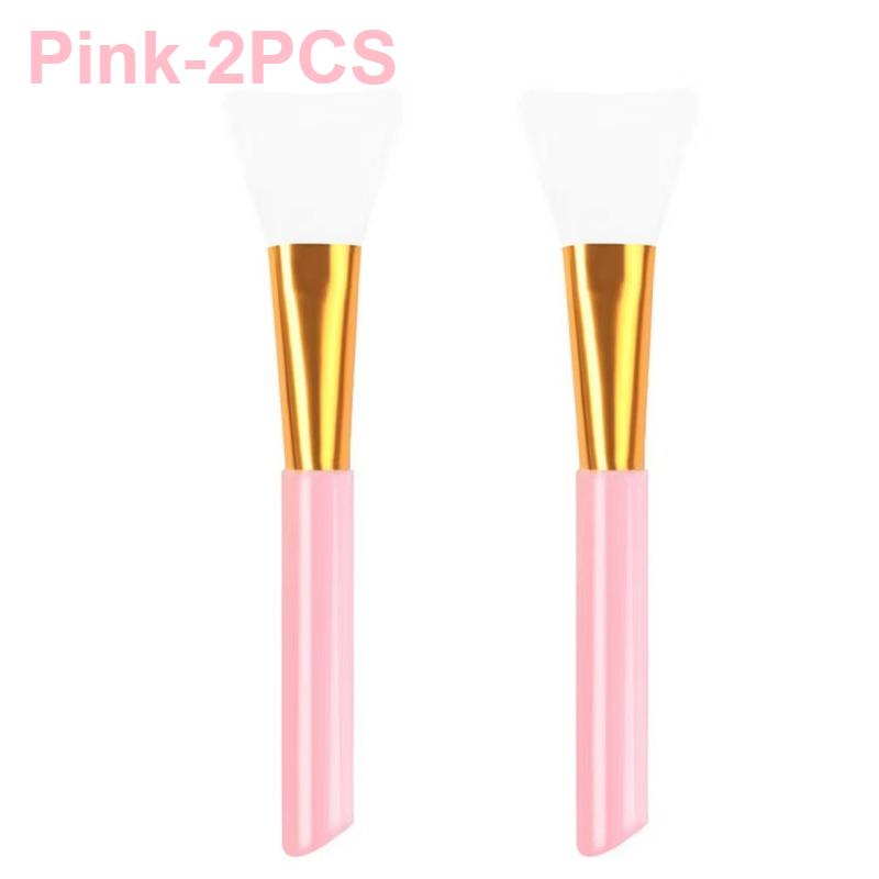 Силиконовая кисть для маски для лица Инструмент для ухода за кожей лица Мягкая кисть для нанесения глиняной пленки DIY Кисть для регулировки Наклонный хвостик Нанесение Инструменты для красоты лица