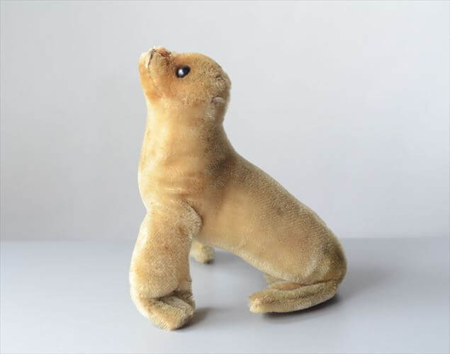 Steiff Robby Seal plush Steiff 1954-1974 German-made toy, doll/figurine, antique/vintage_ig4664