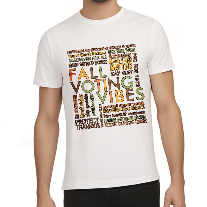 Big size summer Boys tshirt Fall Voting Vibes Protect Trankids Short Sleeve New Arrived Oneck Top tees cotton teeshirt for him
