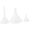 1/3Pcs Clear Lab PP Funnels  Filling Tool Useful Plastic Funnel Set  Filling Small Bottles