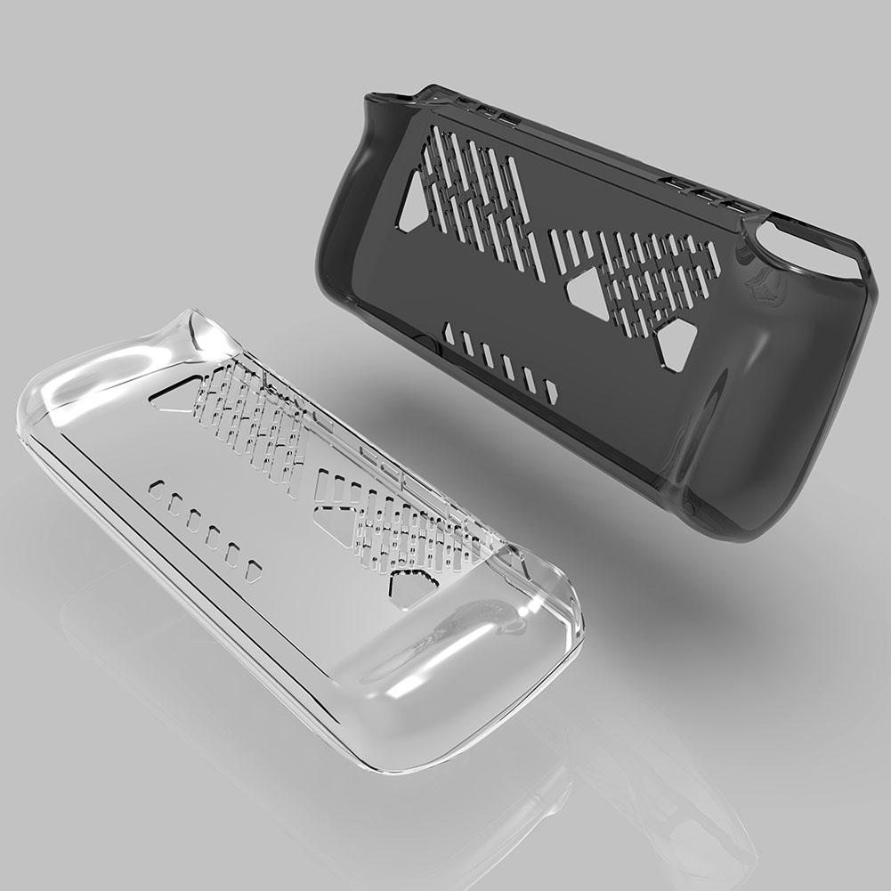 Для игровой консоли Asus Rog Ally X защитный чехол TPU теплоотводящий противоударный чехол прозрачный игровой чехол Drop