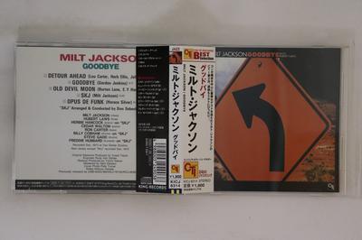 CD МИЛТ ДЖЕКСОН  До свидания KICJ8314 CTI RECORDS 2000 Япония Оби Джаз Б/У