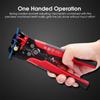 Professional Electrician Wire Tool Cable Wire Stripper Cutter Crimper Automatic Crimping Stripping Plier