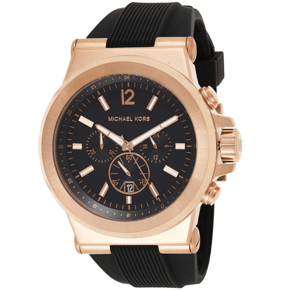Michael Kors Мужские часы MK8184 Dylan с хронографом и черным циферблатом