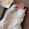 Ice Silk Sun-protective Sleeves Anti-UV Arm Sleeves Fashion Arm Cuff Cover  Women Men