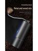 CNC Hand-Crank Coffee Grinder with Aluminum Shell and 420 Stainless Steel Conical Blade