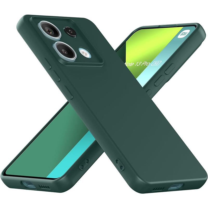 Жидкий силиконовый чехол для XiaoMi RedMi Note 13 Pro 5G/POCO X6 5G Жидкий силиконовый чехол, глобальная версия, защитный чехол для камеры всего тела, силиконовый чехол