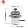 35301-38300A 35301-38300 Регулятор давления топлива двигателя Для Hyundai Kia Santa Fe Sonata Optima 2.4L 1999 2000-2006 3530138300A автомобиль Давление