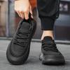 Мужская простая модная легкая дышащая спортивная обувь на толстой подошве Fly Woven, повседневная обувь для активного отдыха, кроссовки для бега
