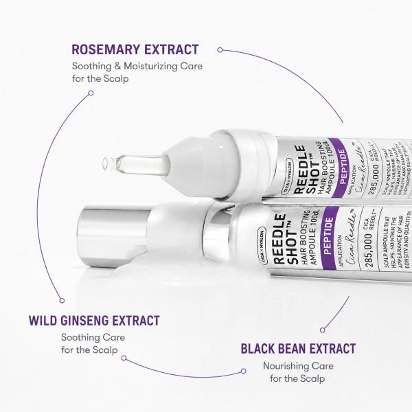 VT Reedle Shot Hair Boosting Ampoule 100DL 15ml – Scalp Care & Root Volume Hair Ampoule
