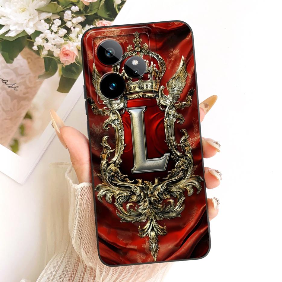 Чехол для Realme GT 7 Чехол для Realme GT 7T Милая корона Буквы Чехол Мягкий ТПУ Чехол для телефона Для Realme GT 7 Pro GT7 T GT7T 5G Задняя крышка Сумки