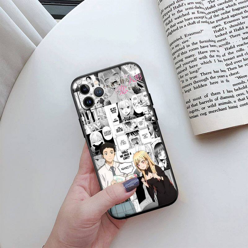 MH94 Чехол для телефона My Dress-Up Darling для iPhone 7 8 11 12 13 14 15 16 17 16E XS Pro Max XR X SE Air