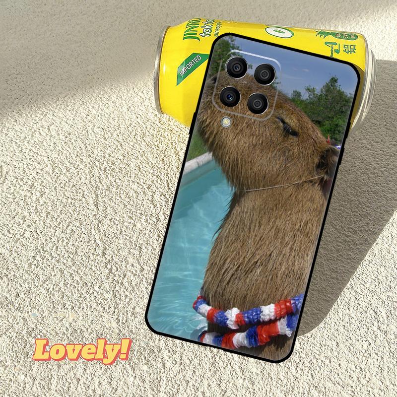 Capybara Animal Case For Samsung Galaxy M31 M56 M13 M33 M53 M15 M35 M55 M06 M16 M36 M12 M32 M52 M14 M34 M54