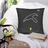 Circuit De Spa - Francorchamps Home Sofa Car Cushion Cover Pillowcase Circuit De Spa Francorchamps Grand Prix Cars Flag Gp Motor