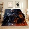 Witcher Flannel Blanket Throw Blanket Soft Warm Sofa Bed Camping Car home Decor Unique Christmas Gift C9302599