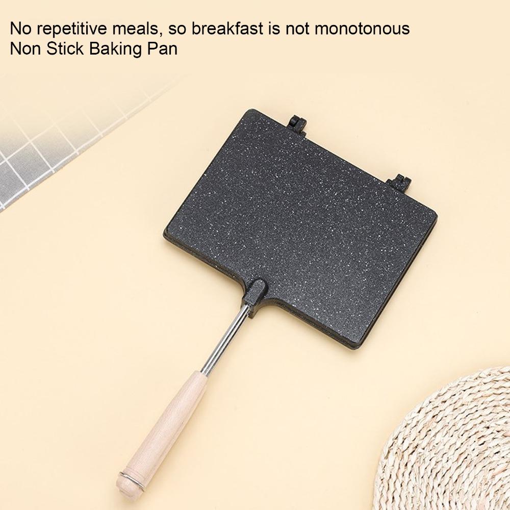 Double Sided Hand Sandwich Maker Aluminum Sandwich Toaster Professional Sandwich Maker  Camping