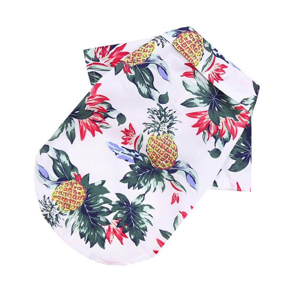 Pet Clothes Beach Coconut Tree Print Pet Dog Clothes Pet Dog Shirts Dog T-Shirts Pet Shirts