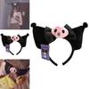 Cute Kuromi Ear Headband Plush Hairband For Kawaii Costume And Cosplay Gifts For Girls