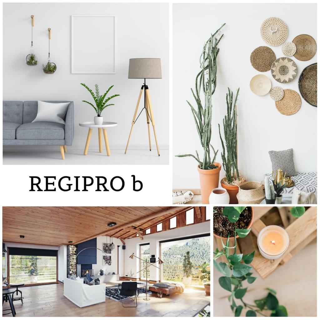 RegiProb Деревянная мини-подставка для цветов для использования в помещении, собранная, бело-коричневая M-20 &