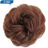 Hair Bun Hairpiece Dark Brown Messy Bun Hair Extension Women Wavy Curly Updo Scrunchie Elastic