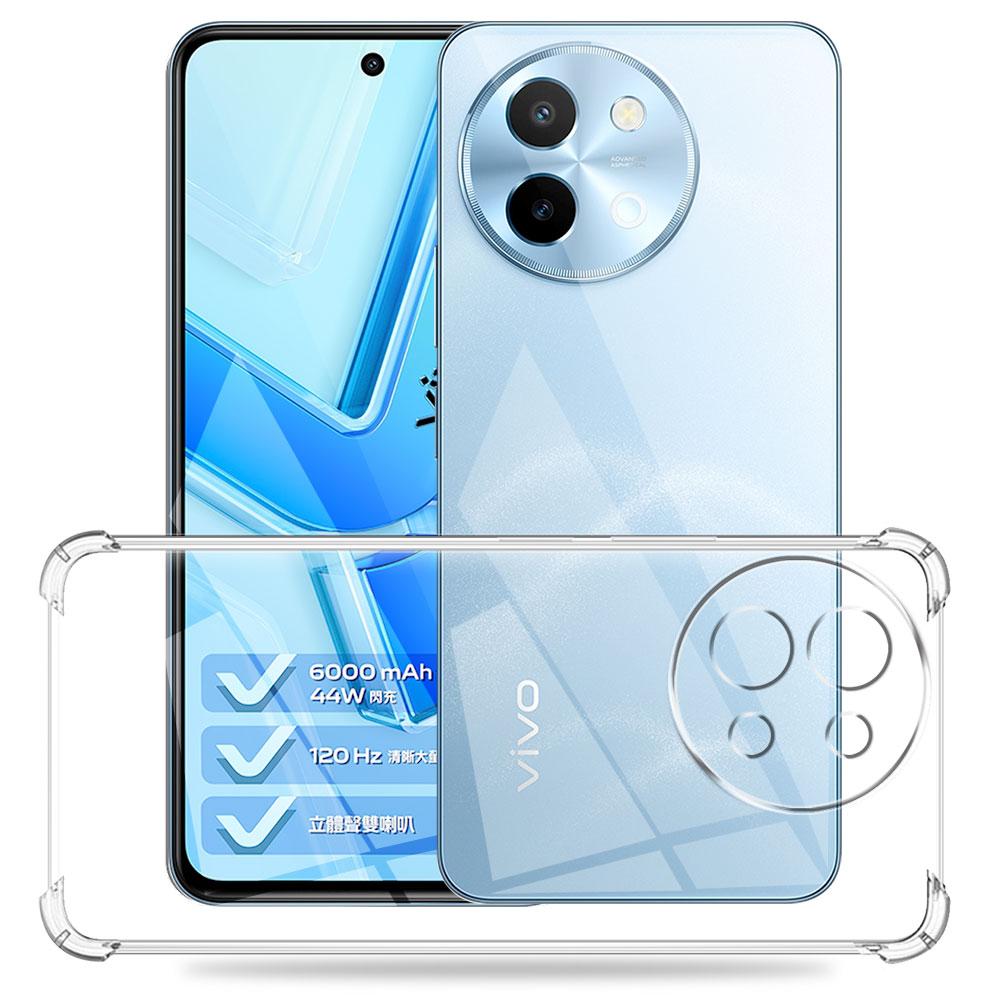 For Vivo Y38 5G /Vivo Y18 Cases Clear Shockproof Silicone Soft Phone Case For Vivo Y18E Back Cover On VivoY38 Y 18 Y18E Fundas