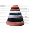 Doghouse Detachable Round Plush Pet Litter Cat Litter Warm Pet Supplies Dog Bed Pet Bed Pet Mat