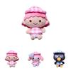 Милая Плюшевая Кукла-Подвеска Sanrio Куроми Мелоди Синнаморолл Для Украшения Сумки и Брелока